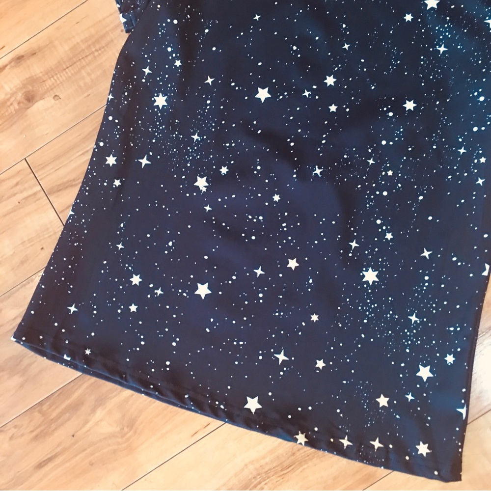 Celestial Graphic Tee shirt top shirt sleeve athlesiure astrology style black - Picture 2 of 7